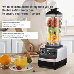 Liquidificador BALASHOV 2000W para serviços pesados: Smoothies, sucos e muito mais